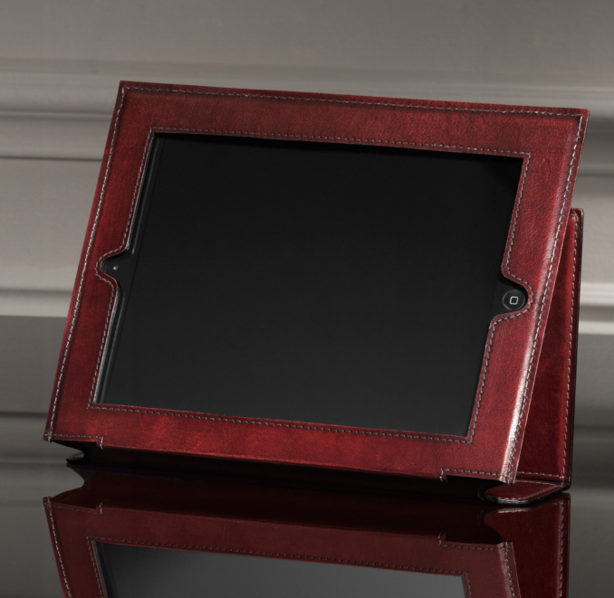 Artisan Leather iPad® Cover - Garnet