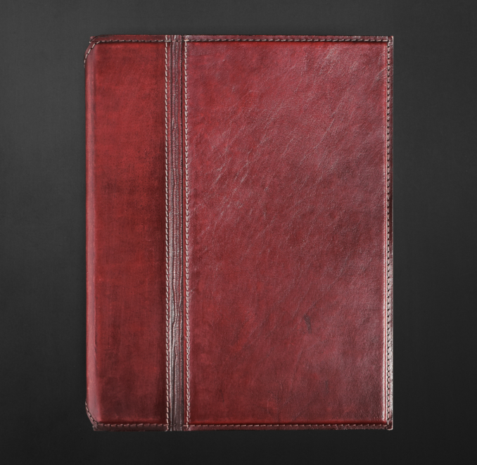 Artisan Leather iPad® Cover - Garnet