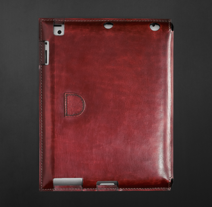 Artisan Leather iPad® Cover - Garnet