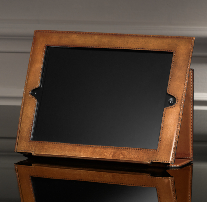 Artisan Leather iPad® Cover - Camel