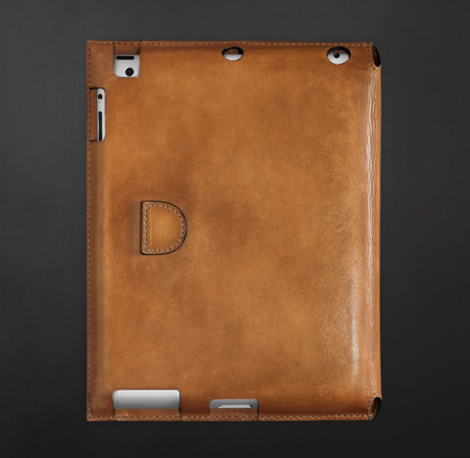 Artisan Leather iPad® Cover - Camel