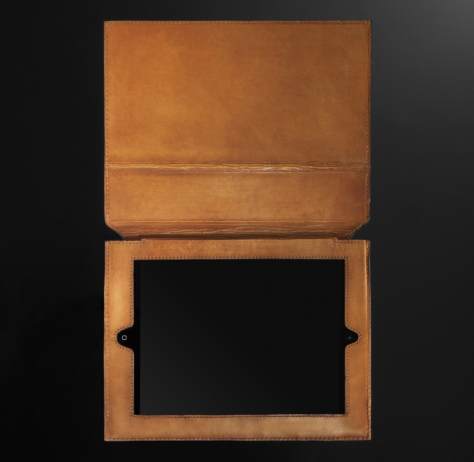 Artisan Leather iPad® Cover - Camel