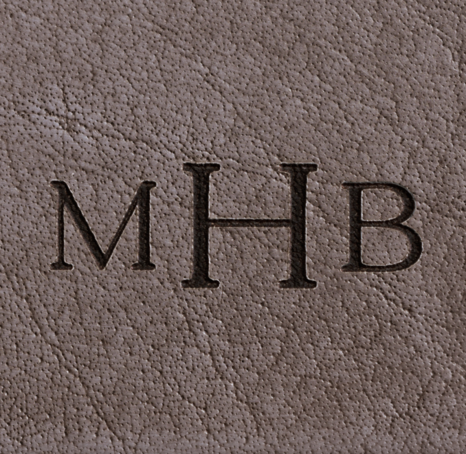 Artisan Leather iPad® Cover with Bluetooth® Keyboard - Slate