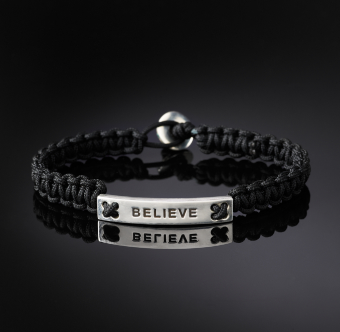 Believe Bracelet - Black