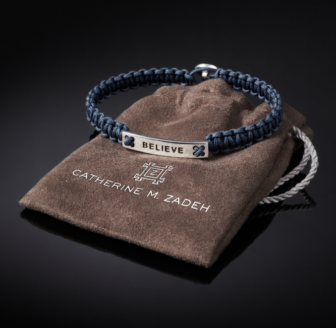 Believe Bracelet - Navy