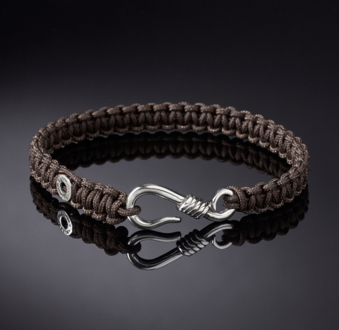 Hook Macrame Bracelet - Brown