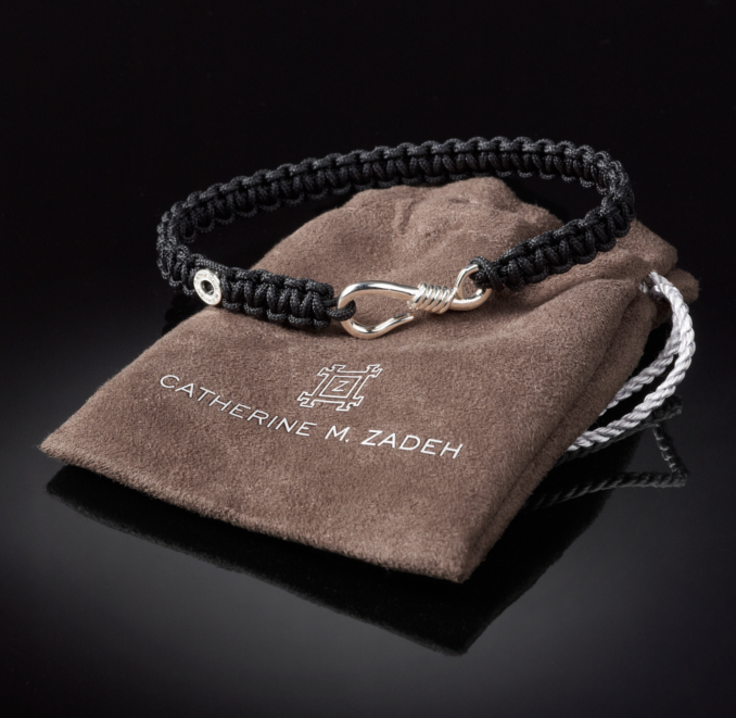 Hook Macrame Bracelet - Black