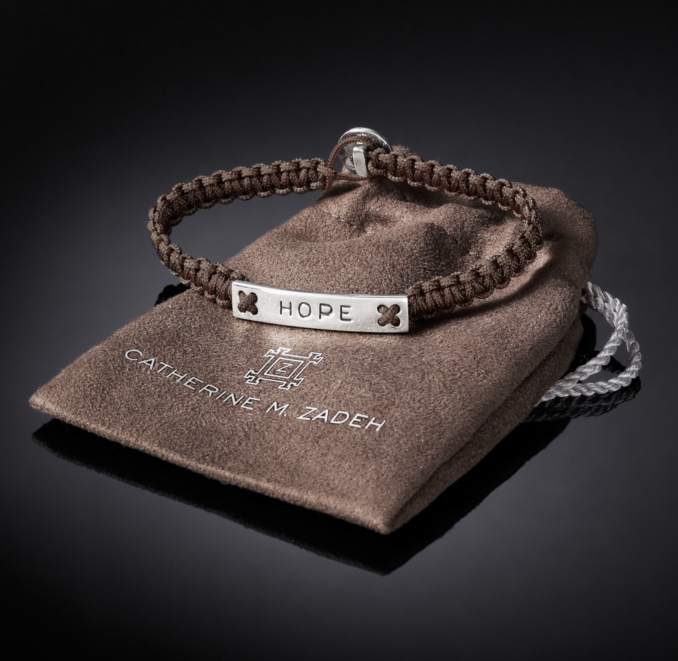 Hope Corded Bracelet - Brown