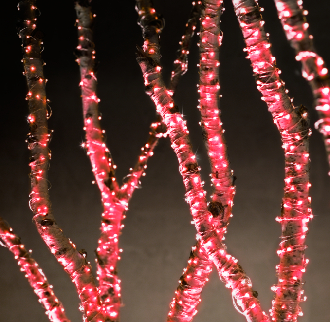 Starry String Lights - Garnet Lights on Copper Wire