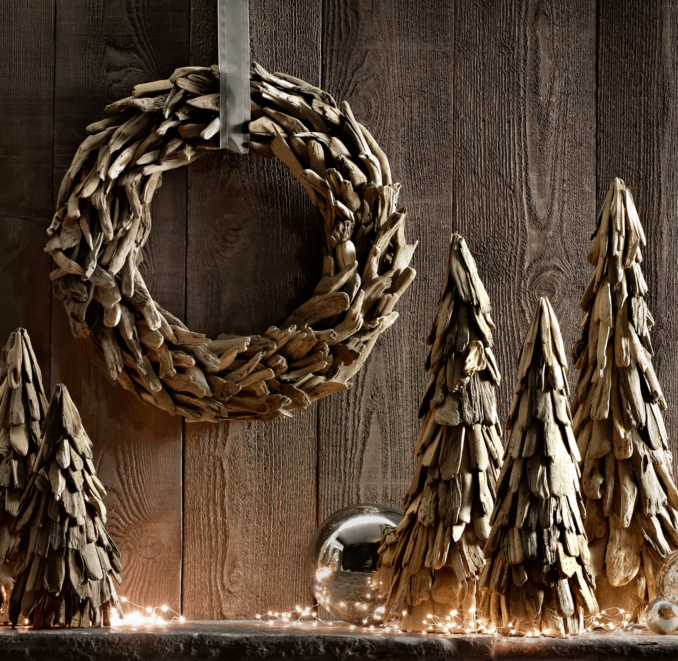 Driftwood Wreath 30"