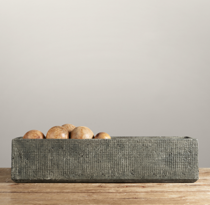 Sculptural Stone Vessel Trough Large