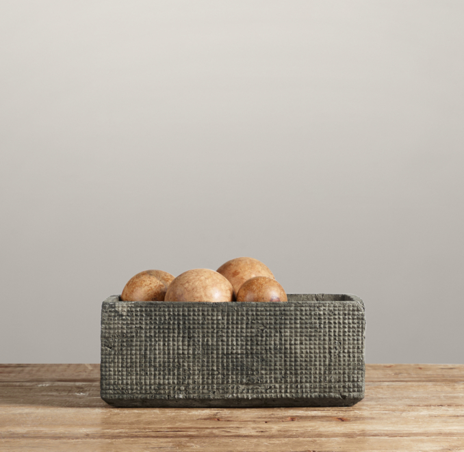 Sculptural Stone Vessel Trough Small