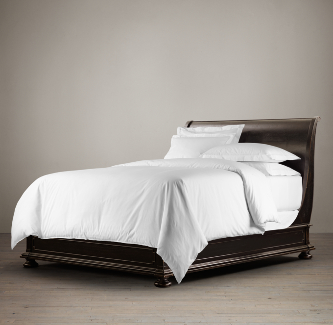 St. James Sleigh Bed Without Footboard