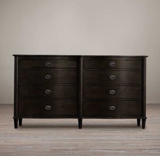 Empire Rosette 8-Drawer Dresser
