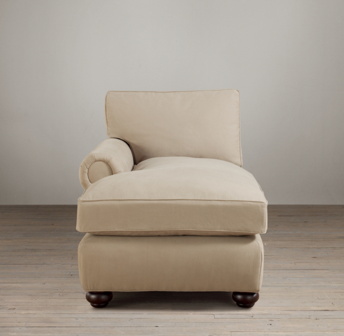 Lancaster Upholstered Left-Arm Chaise