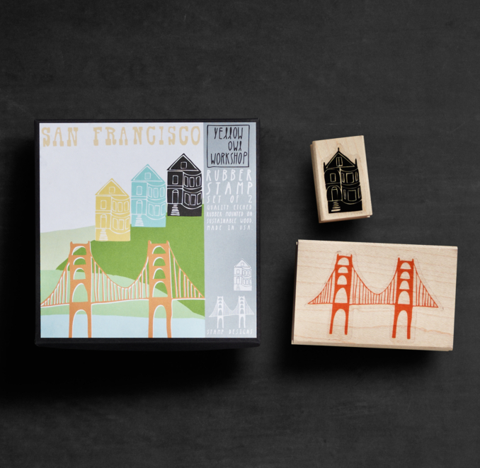 Stamp Set - San Francisco