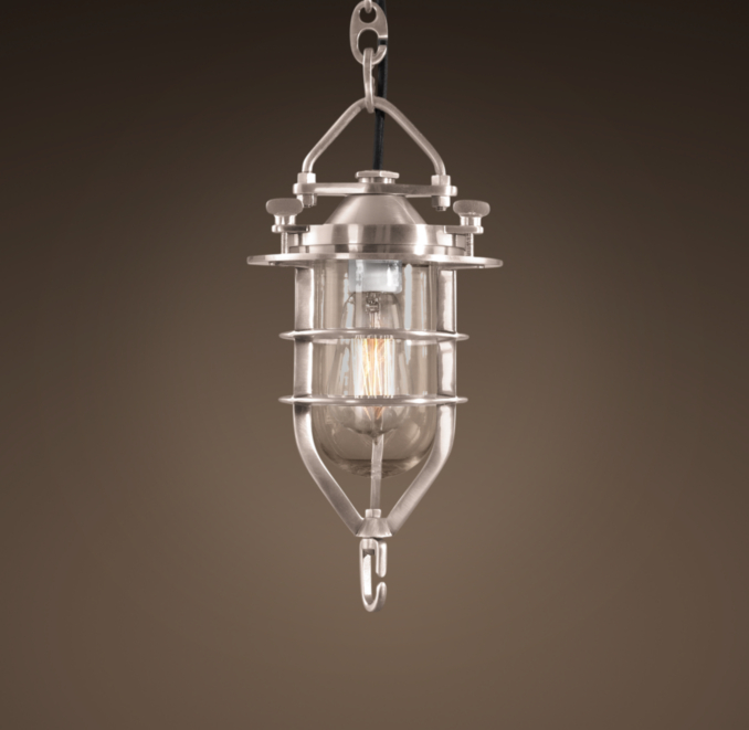 Convoy Pendant Small Antique Nickel