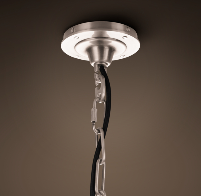 Convoy Pendant Small Antique Nickel