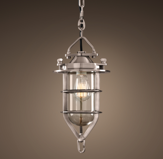 Convoy Pendant Antique Nickel