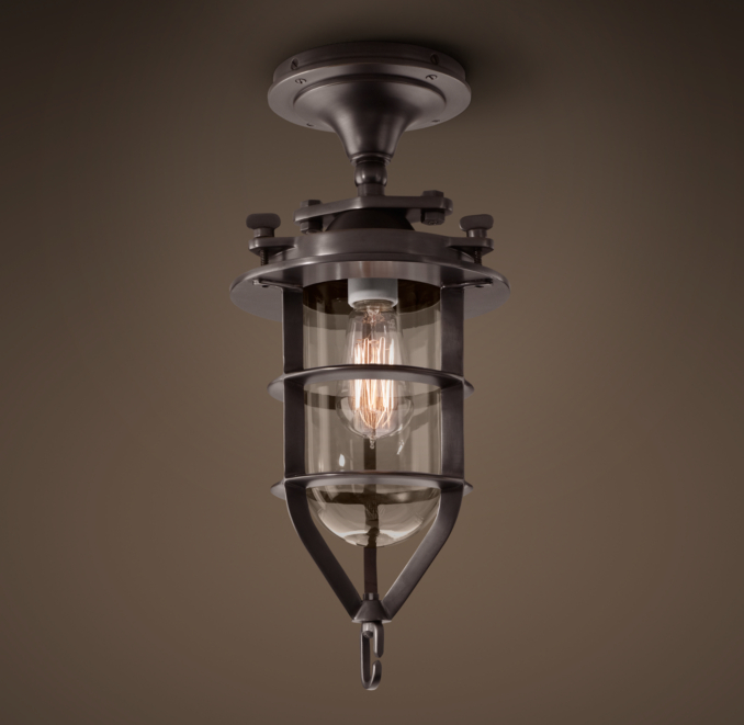 Convoy Flushmount Bronze