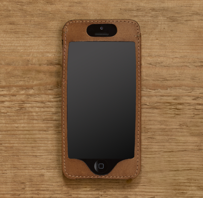 Artisan Leather iPhone® 5 Cover - Camel