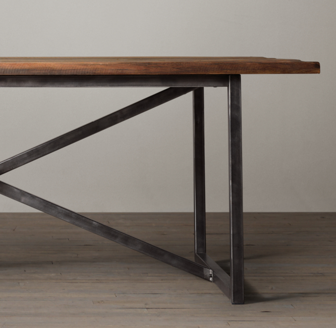Salvaged Boatwood Dining Tables