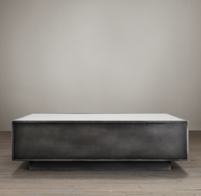Gramercy Mirrored Cocktail Table 