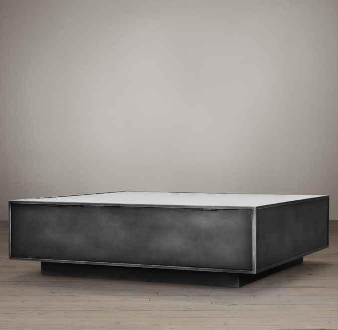 Gramercy Mirrored Cocktail Table 