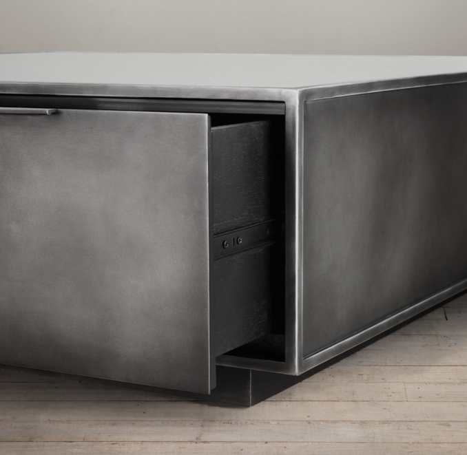 Gramercy Mirrored Cocktail Table 