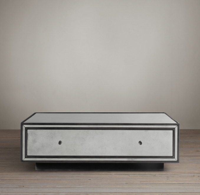 Strand Mirrored Cocktail Table 