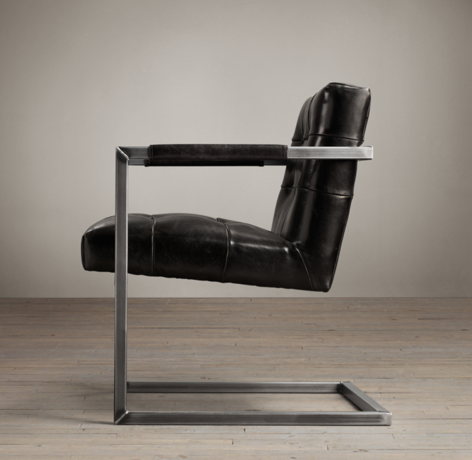 Milano Tufted Chair Onyx