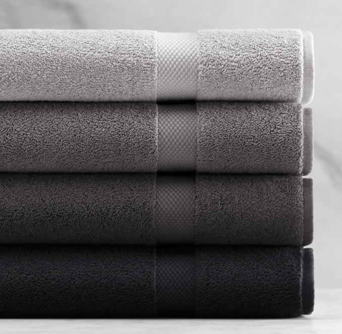 802-Gram Turkish Towel Pewter Collection