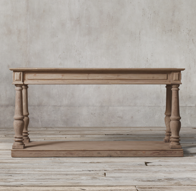 Distressed Rectory Consoles Small