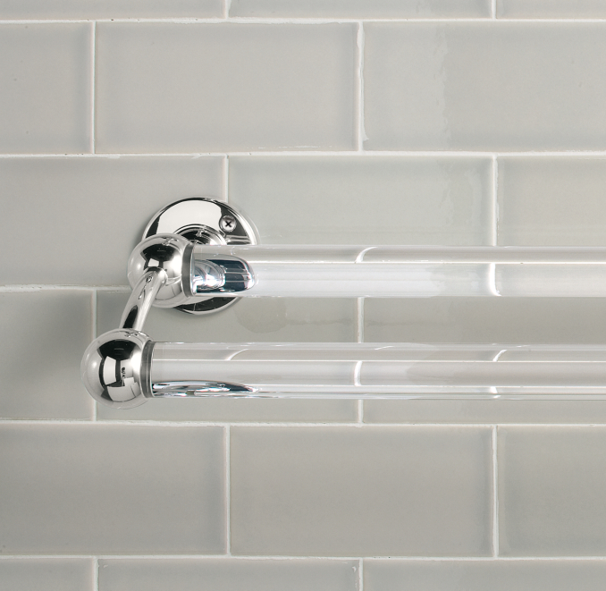 Vintage Double Towel Bar