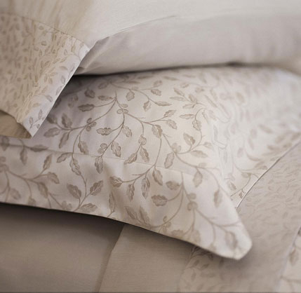 Leaf Jacquard Bolster Sham