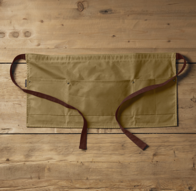 Monogrammed English Garden Waist Apron