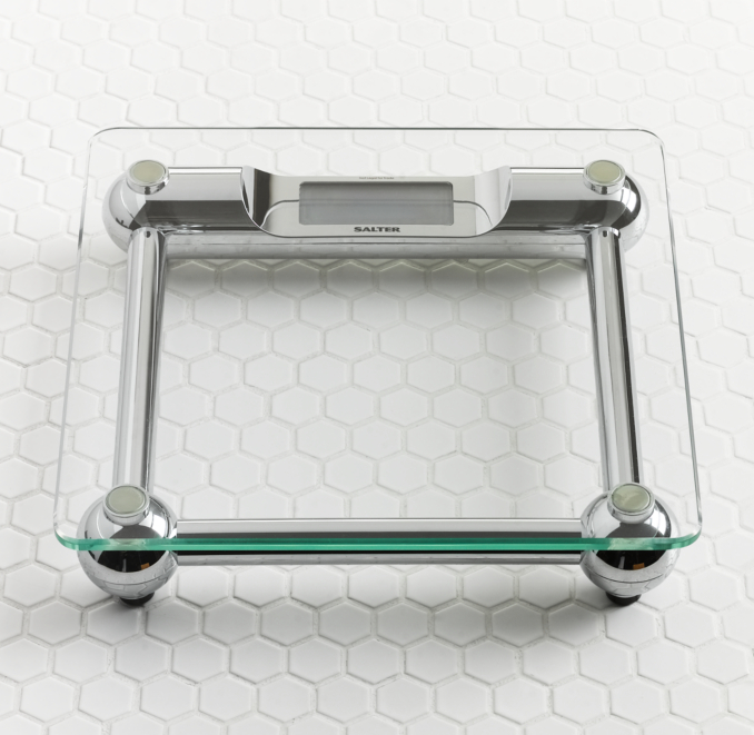 Salter Glass Bath Scale