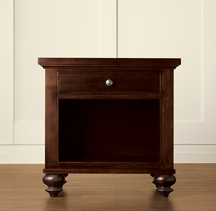 Camden 1-Drawer Nightstand (Set of 2 Open)