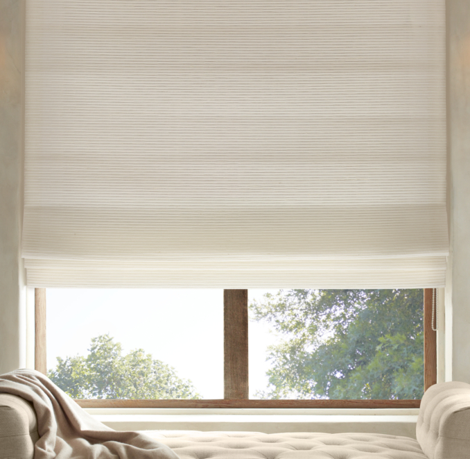 Bamboo Flat Roman Shade