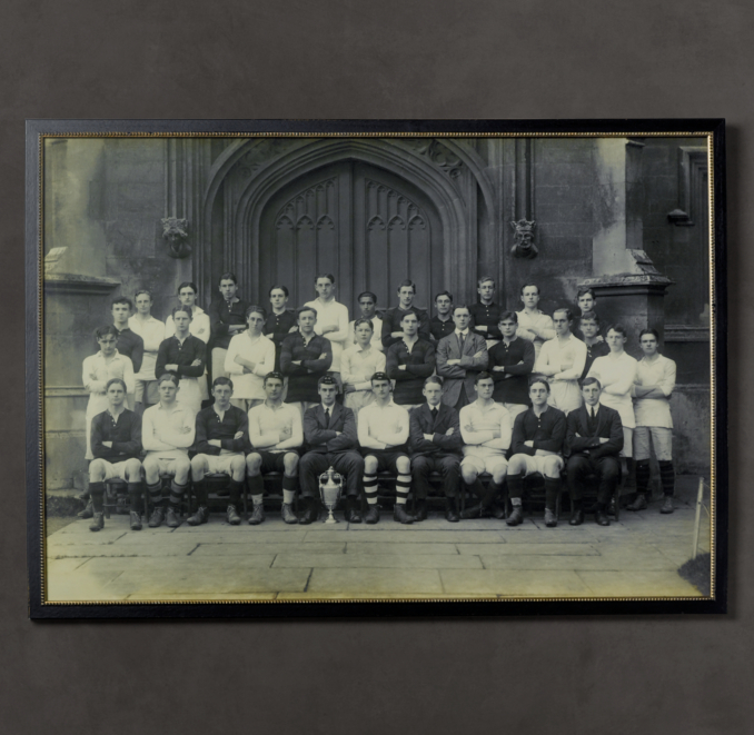 Vintage Sports Team Portrait, Team Trophy #2, Cheltenham College