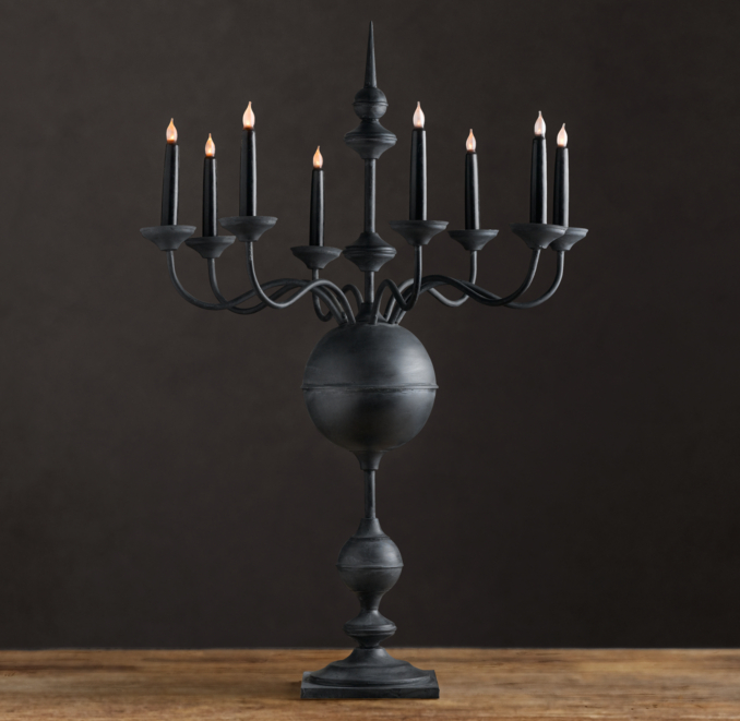 19th C. Zinc Candelabra