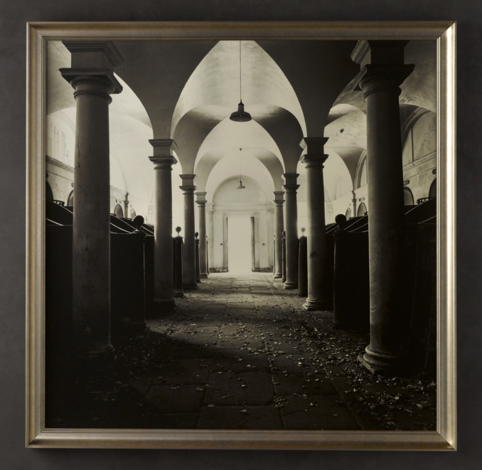 William Curtis Rolf: Stables Interior at Kedleston