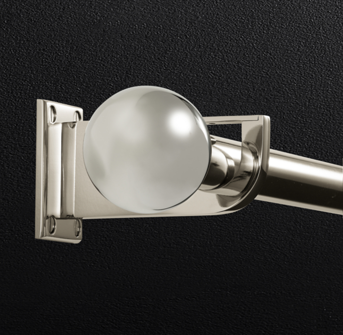 Shown in Polished Nickel.
