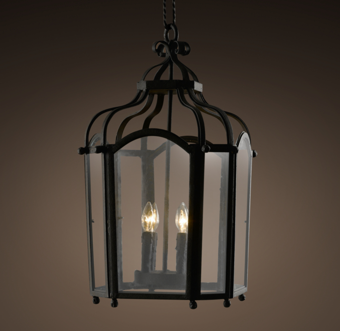 Barcelona Iron Pendant
