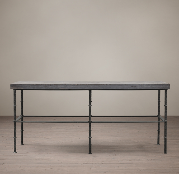 Rowen Bluestone Square Console 