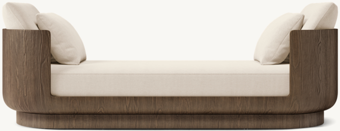 Shown in Natural Performance Linen Weave with Brown European Fir finish.
