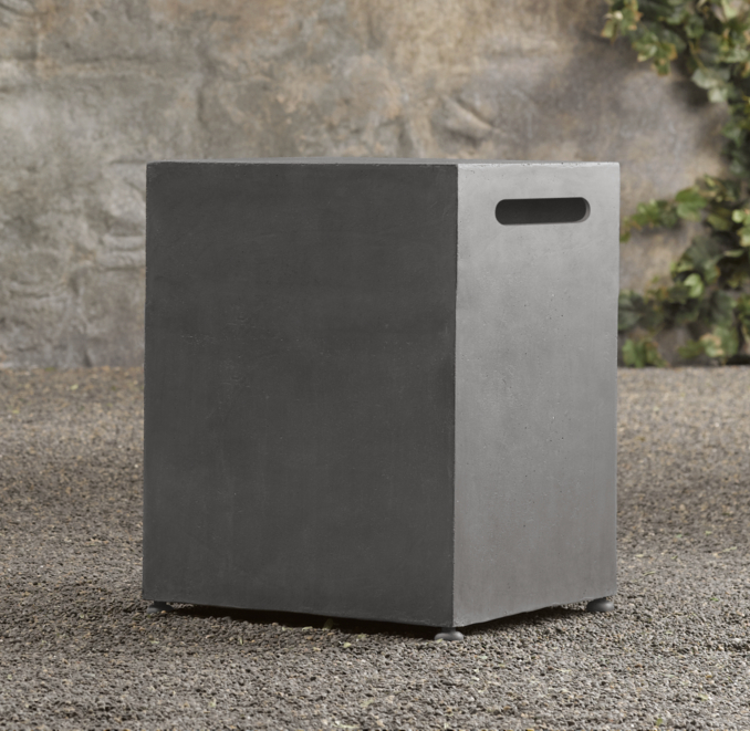 Laguna Concrete Propane Tank Cover