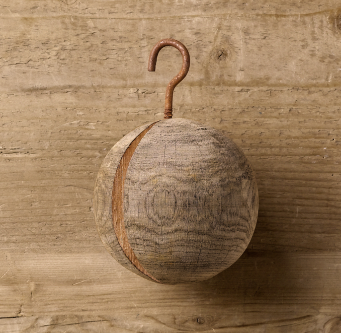 Wine Barrel 6-Arm Round Chandelier
