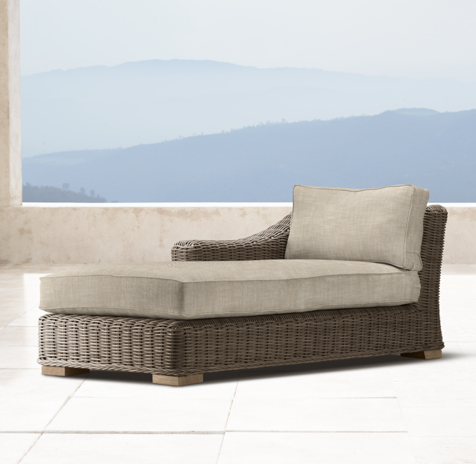 Provence Luxe Left-Arm Chaise
