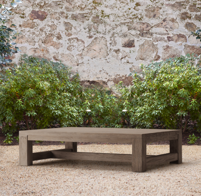 55" French Beam Coffee Table